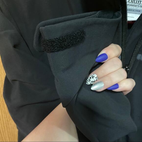 Columbia Titanium Women’s Double Zipper Jacket Women's Size Small Black w/ Gray - Picture 3 of 8